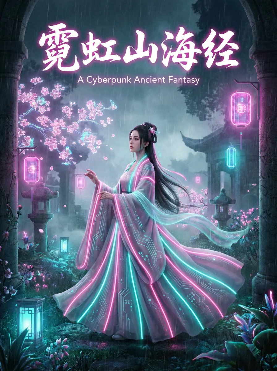 OVER FLOW动漫免费观看完整 古风奇缘短剧 - 霓虹山海经海报